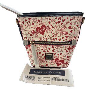 Dooney & Bourke Disney Donald Duck Valentine’s Crossbody Red Handbag NWT